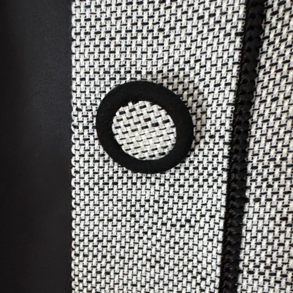 Semantiks Blazer with White & Black Accents Size 8